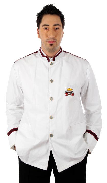 Saco blanco con accesorio