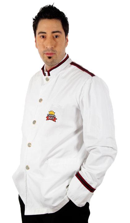 Saco blanco con accesorio