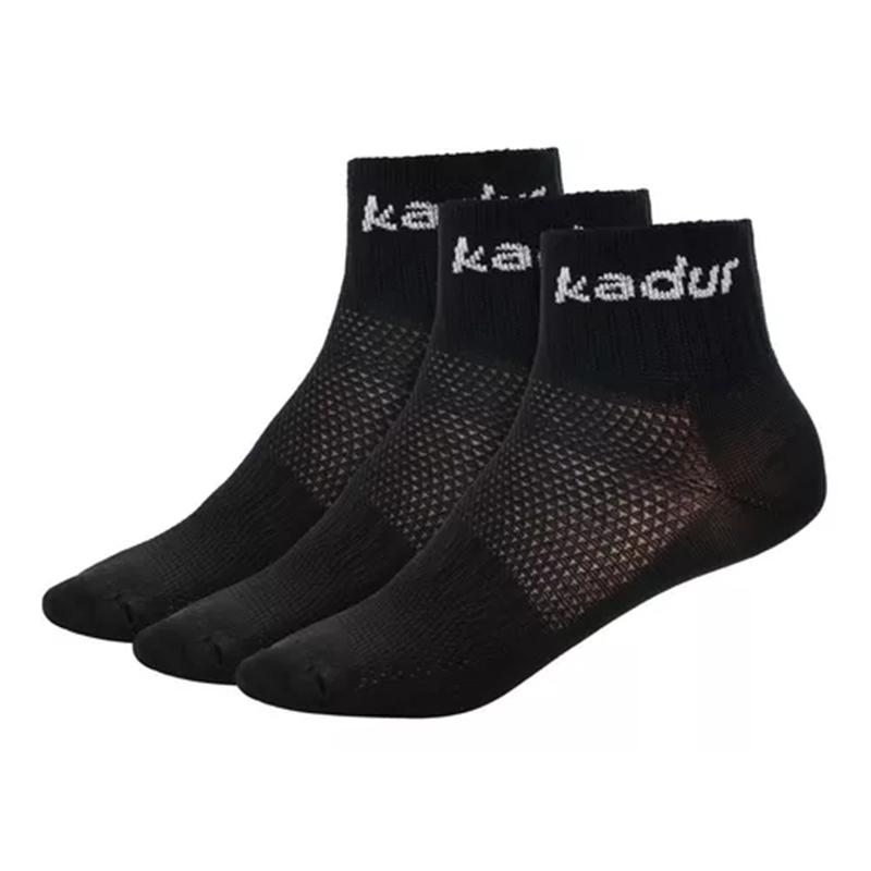 MEDIAS SOQUETES RUNNING UNISEX KADUR X3