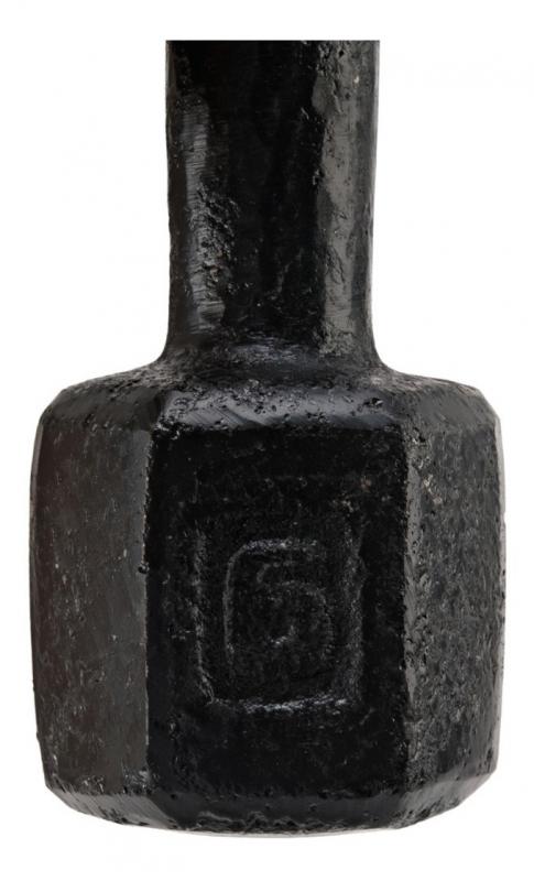 MANCUERNA FUNDICION HEXAGONAL 6 KG