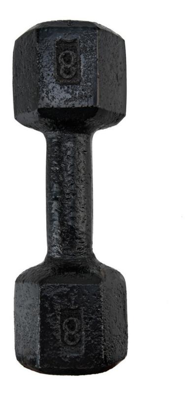 MANCUERNA FUNDICION HEXAGONAL 8 KG