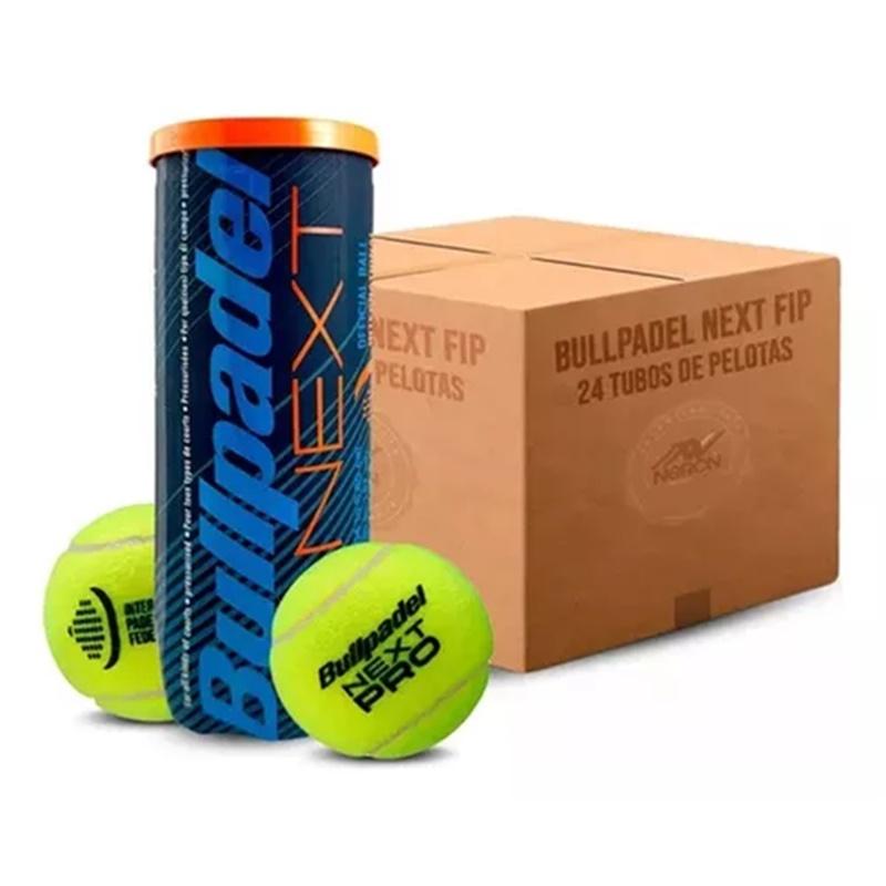 CAJA TUBO PELOTAS BULLPADEL X24 NEXT