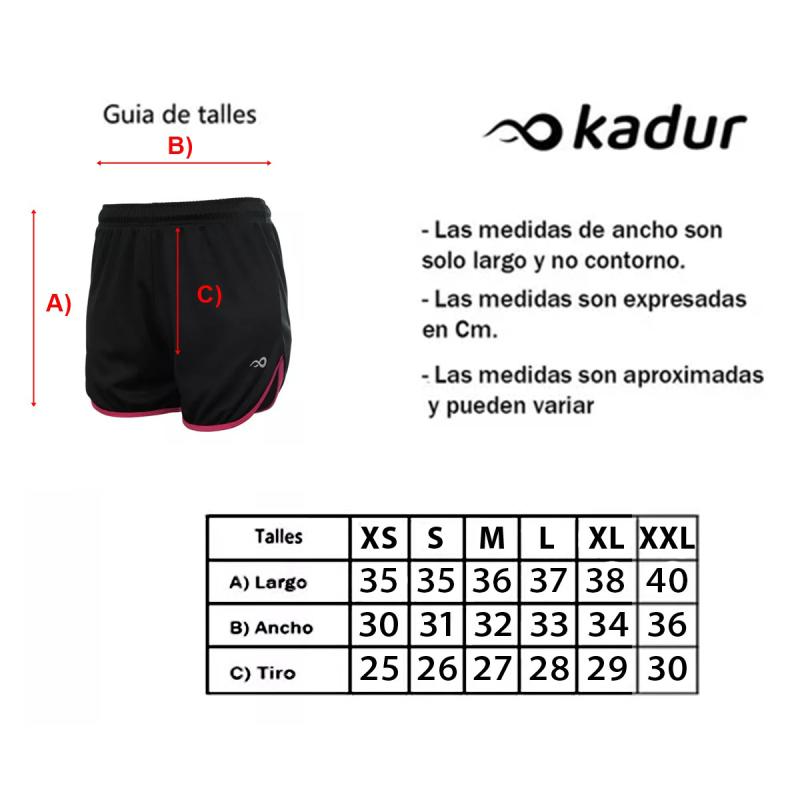 SHORT DEPORTIVO DAMA KADUR