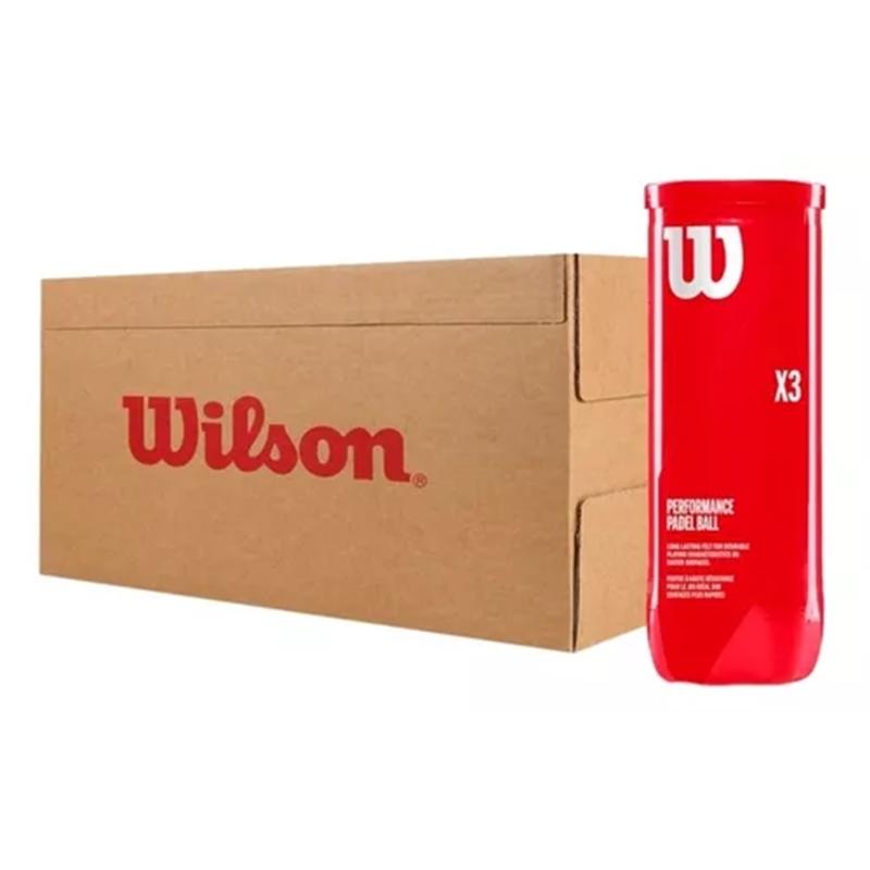 CAJA PELOTAS PADEL WILSON PERFORMANCE x24