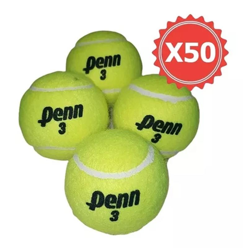 PELOTA TENIS PENN TOURNAMENT SELLO VERDE X 50
