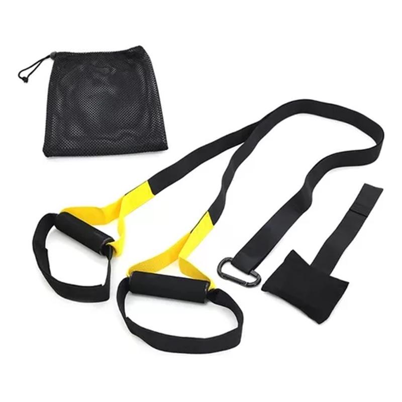 SET BANDAS FIT ADDICT CON MOSQUETON Y MANIJAS