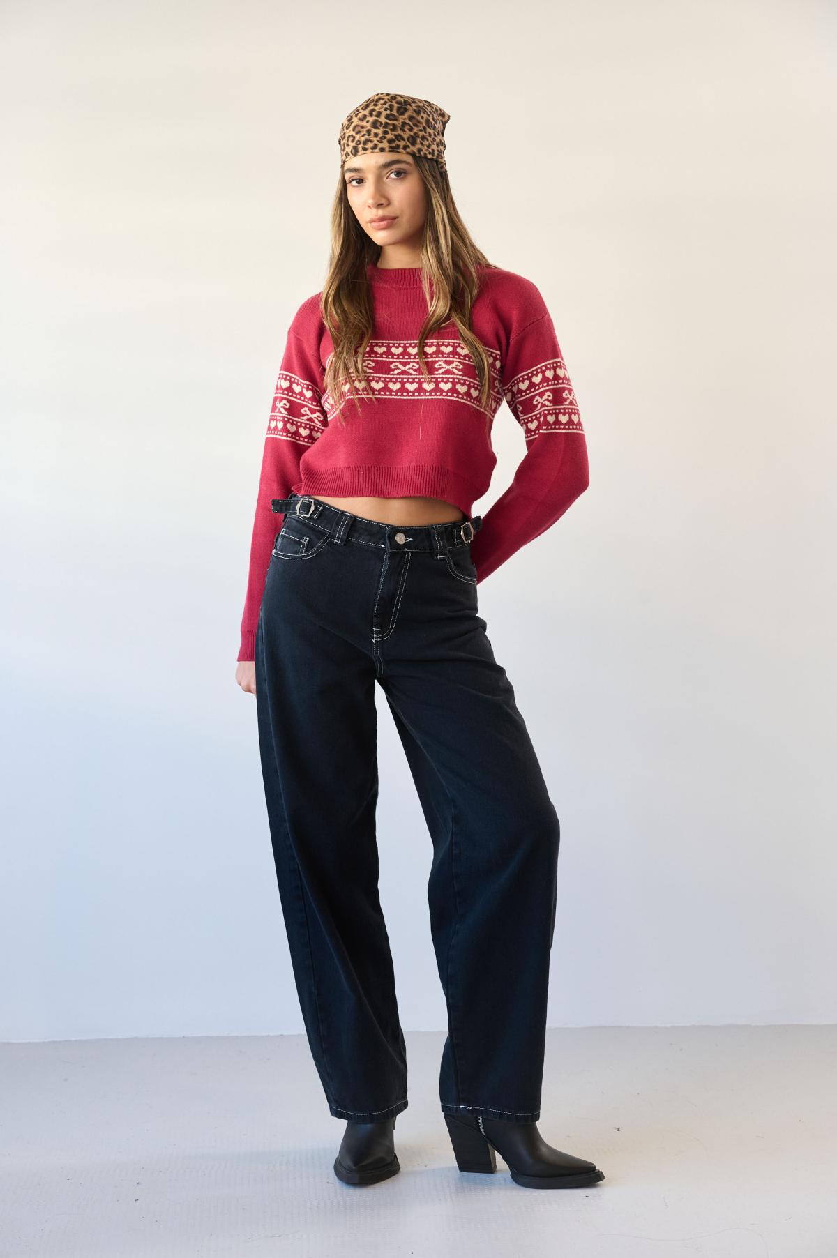 DENIM BAGGY BOOMERANG