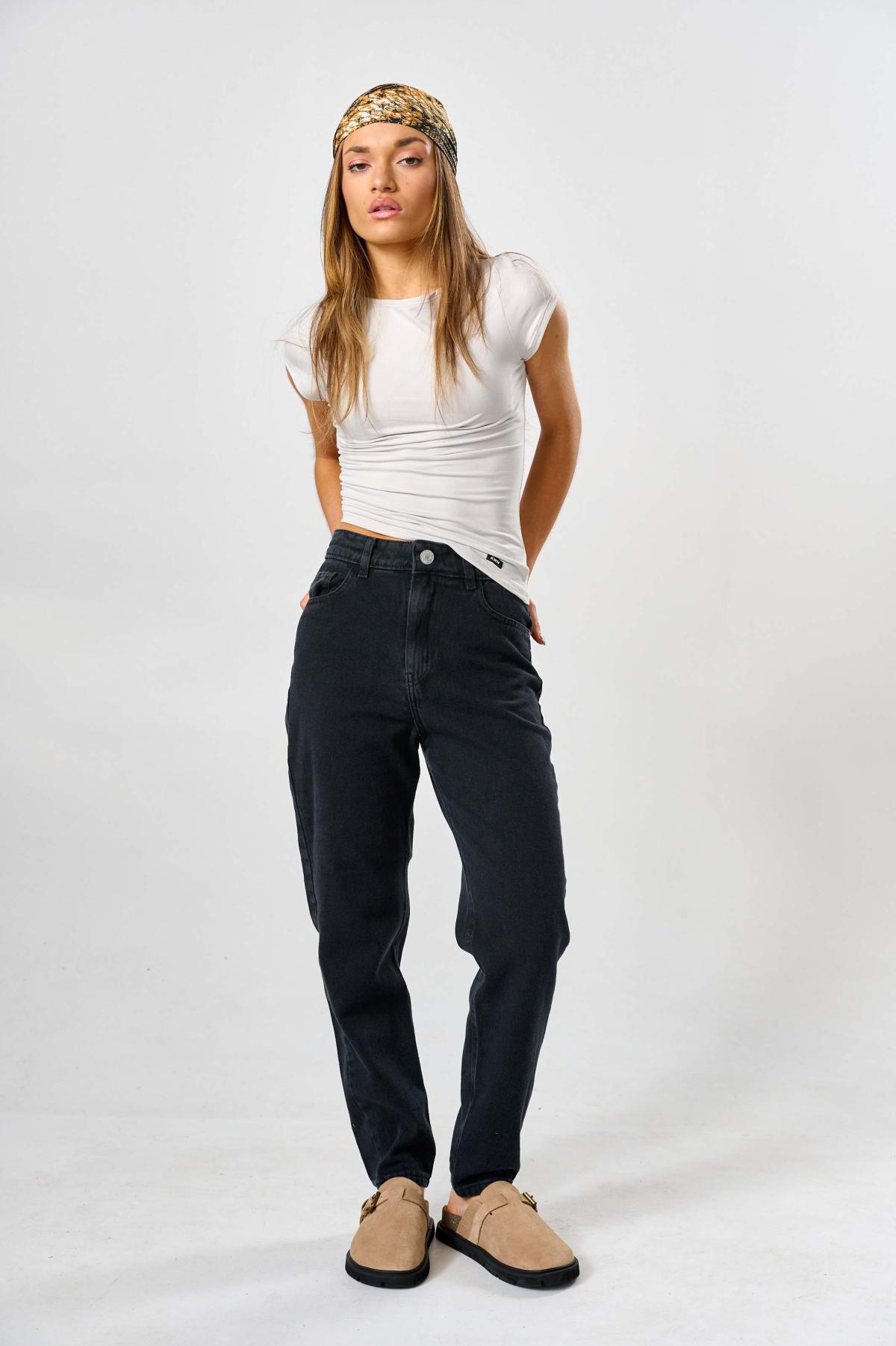 DENIM MOM RETRO