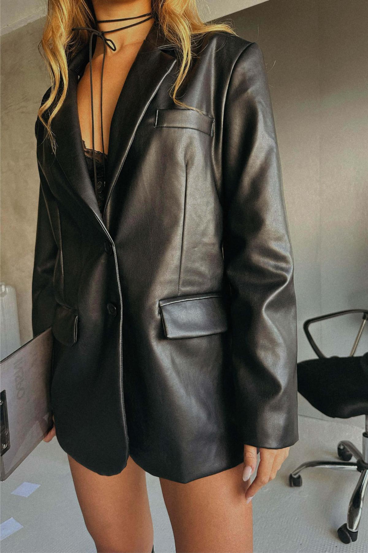 BLAZER AMY LEATHER
