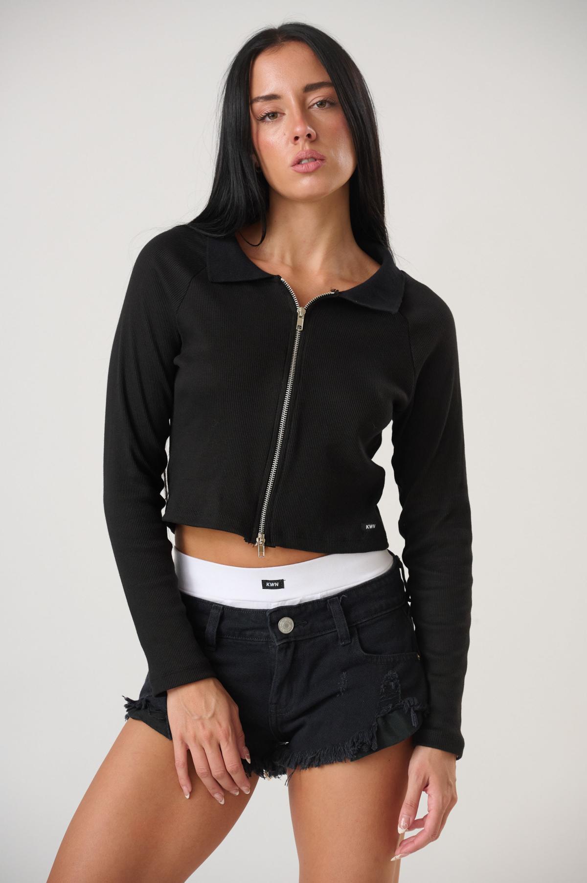 REME CHOMBA ZIPPER