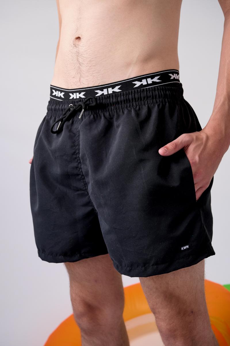 SHORT DE BAÑO SURFSIDE NEGRO