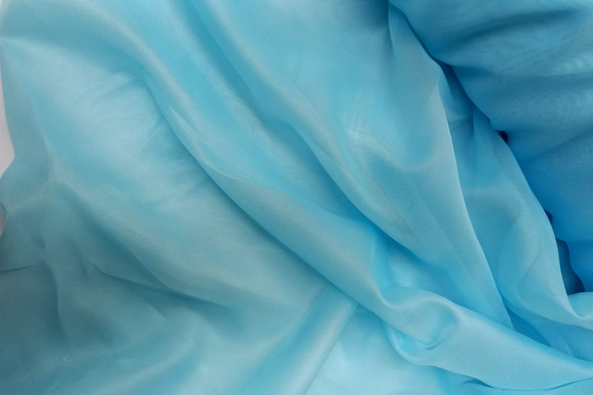 Voile Liso Celeste