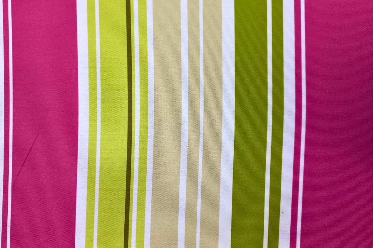 Panamá Estampado Rosella Raya Fucsia