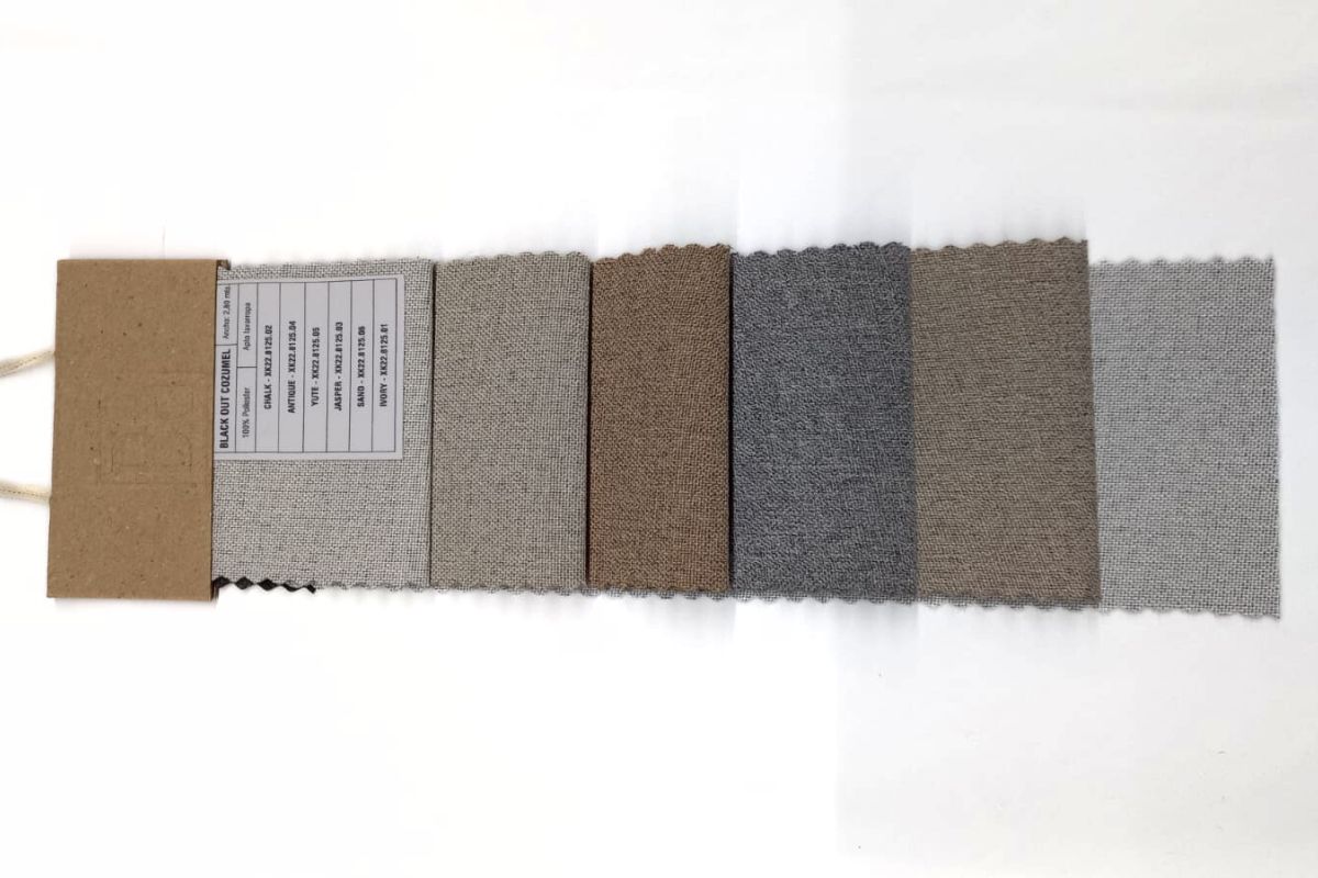 Muestrario Black Out Cozumel