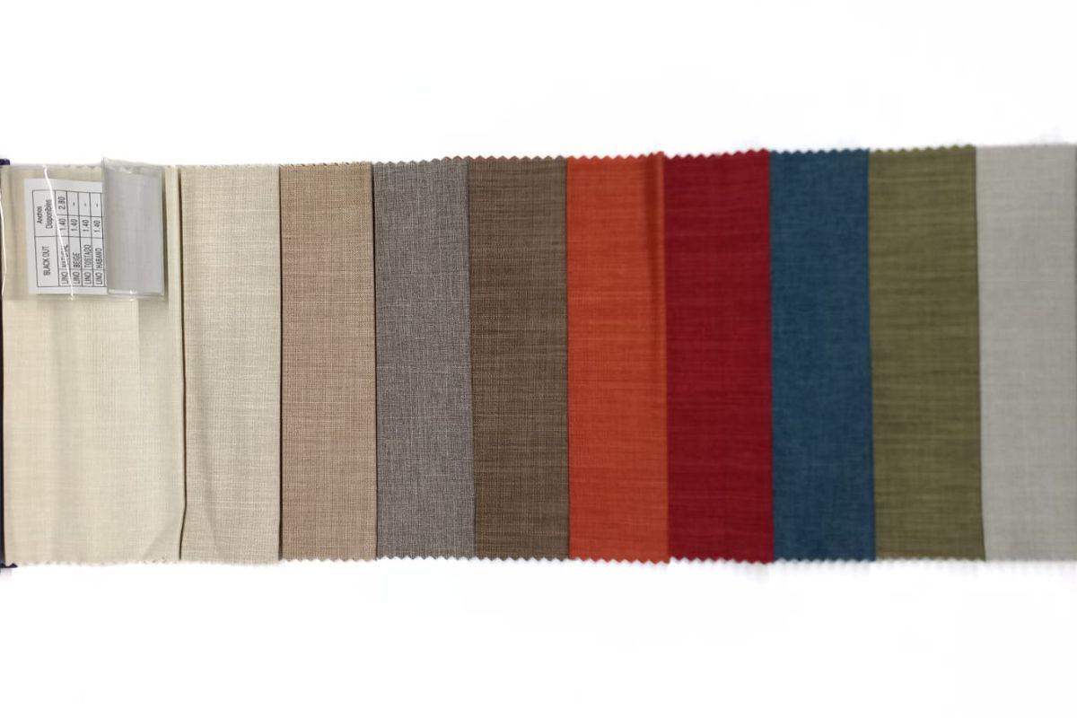 Muestrario Black Out Lino