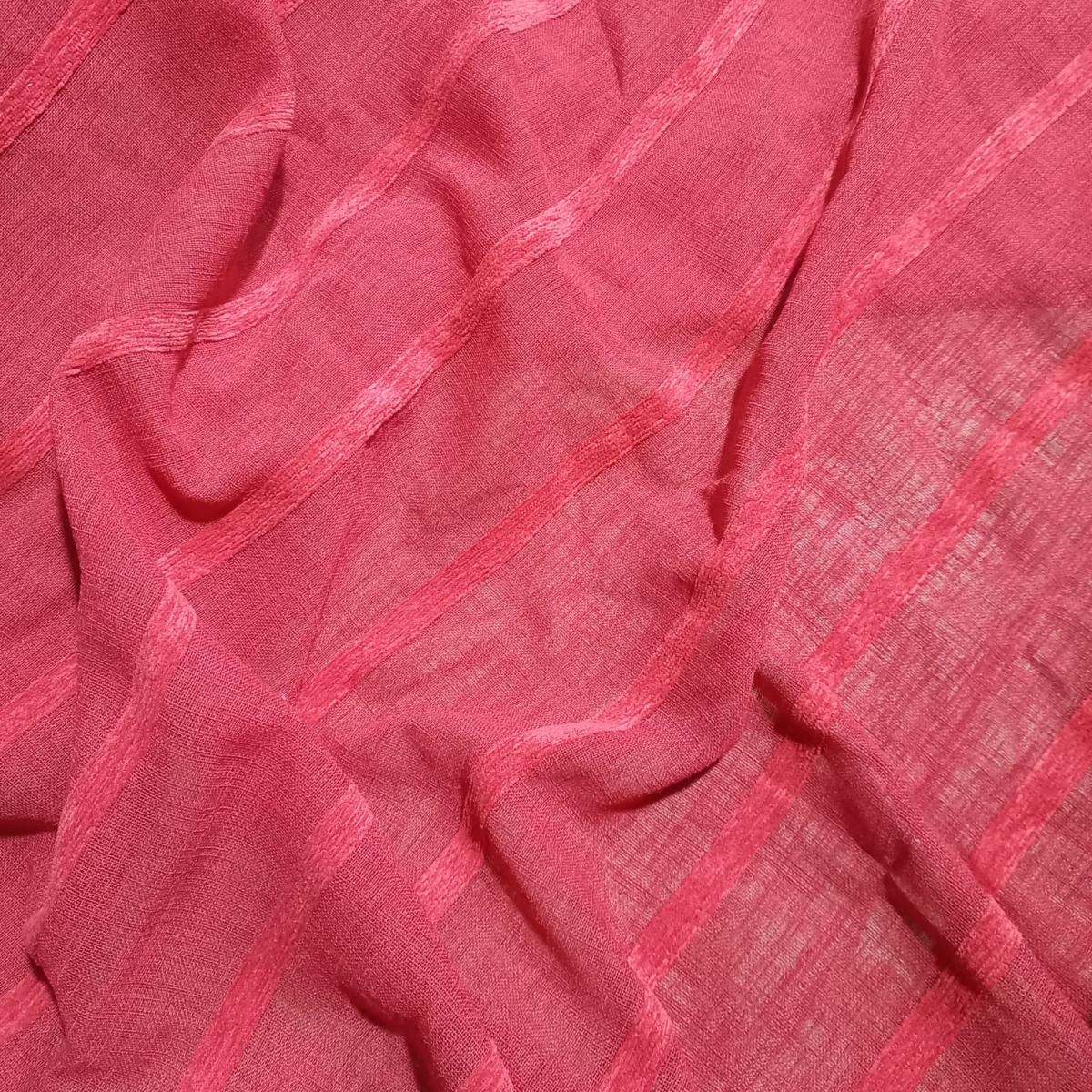 Lino Barcelona Raya Ancha Tomate