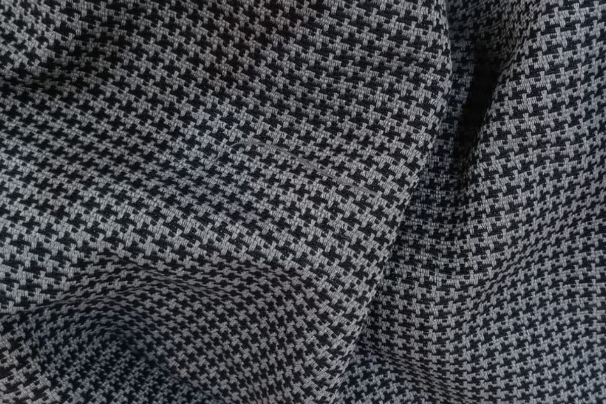 Pied de Poule Negro con gris