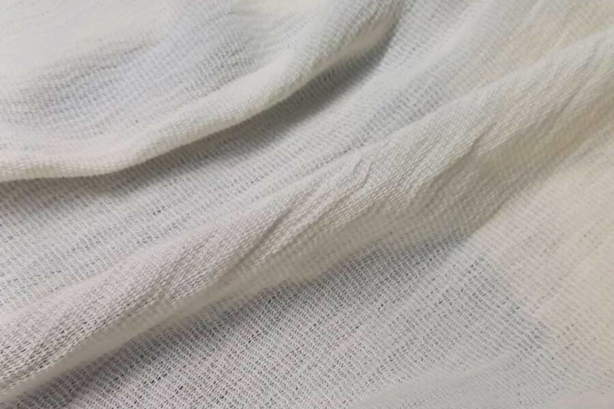 Gasa Rústica Off White