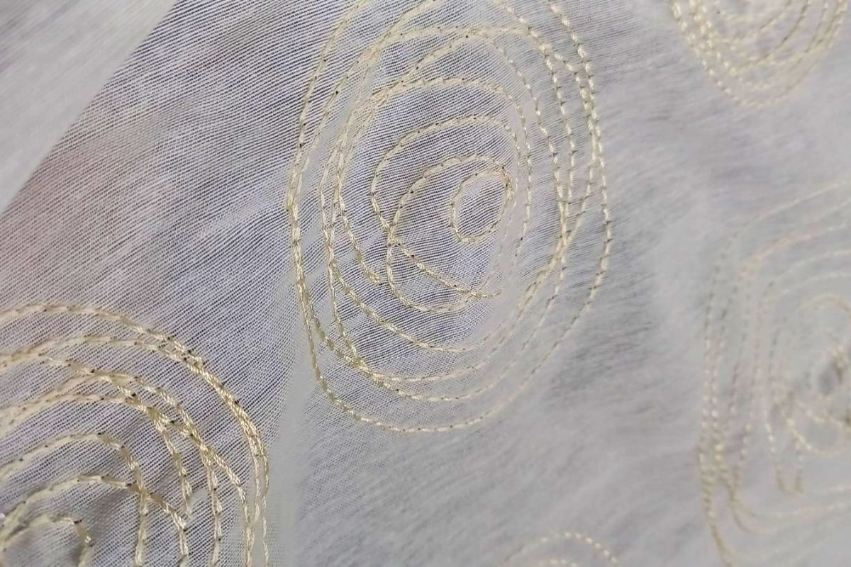 Voile Bordado Insomnio Natural Beige