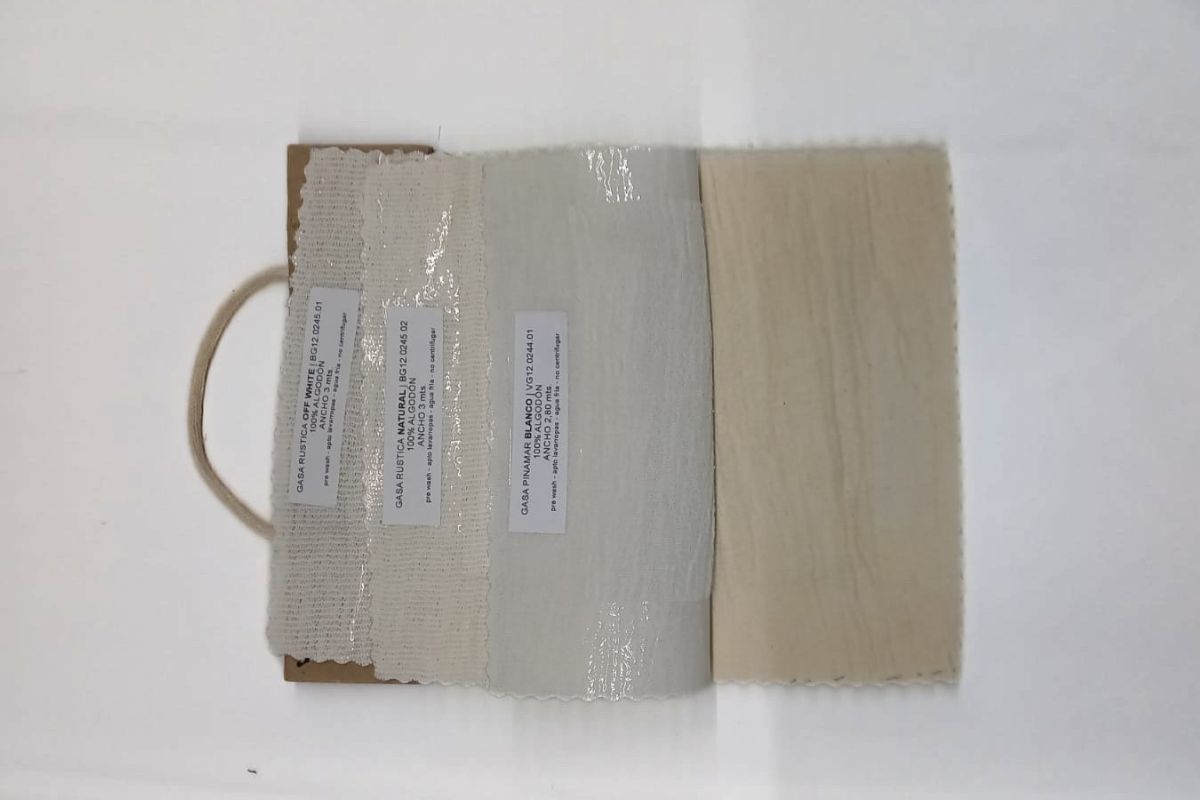 Muestrario Gasas/Algodón