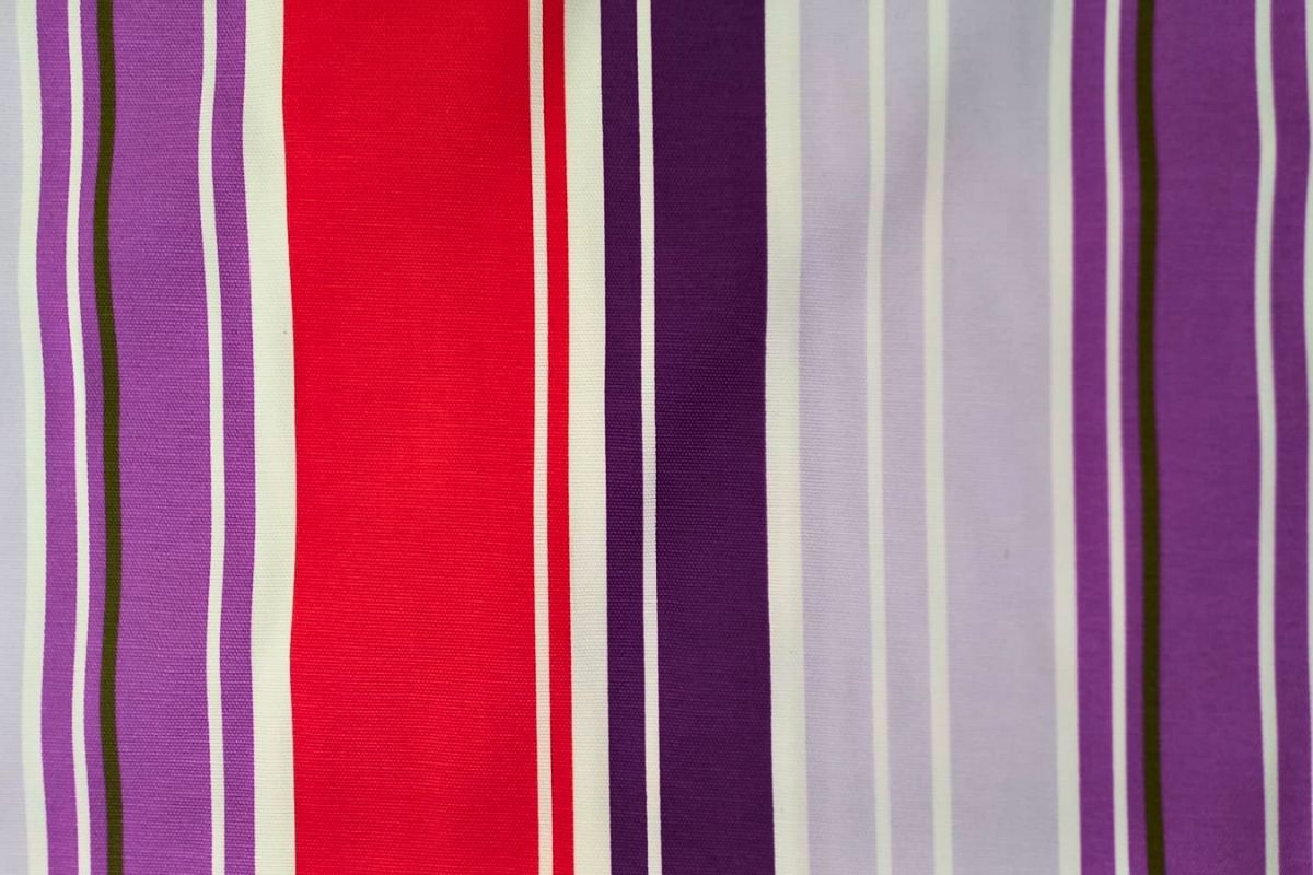 Panamá Estampado Rosella Raya Rojo