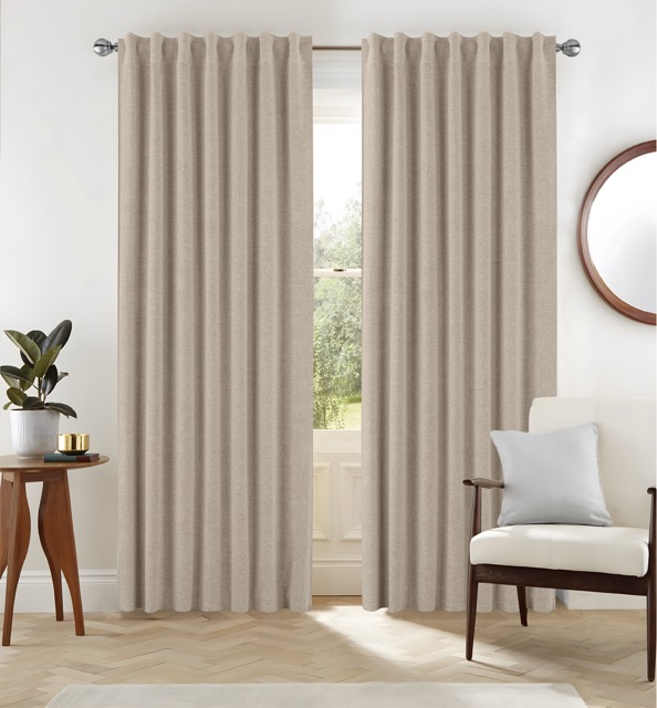 Cortina Blackout 100% Jackard línea Triple Tela - Campomayo