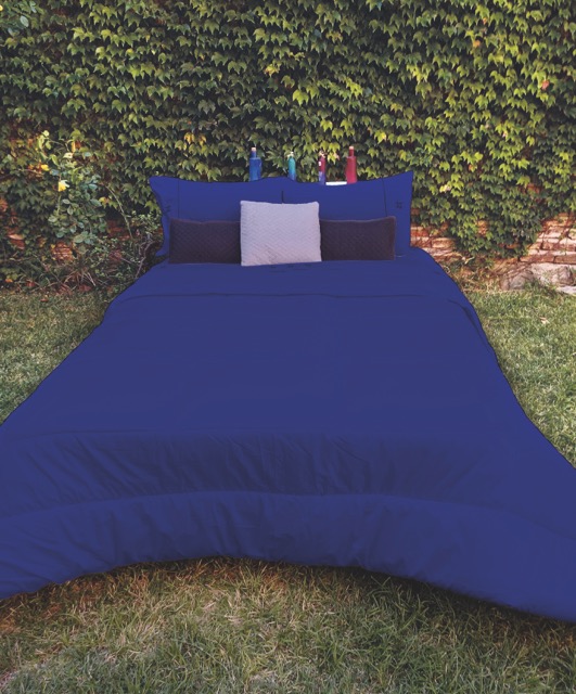 Acolchado Suprem Percal Rayado - Flor Giavanni