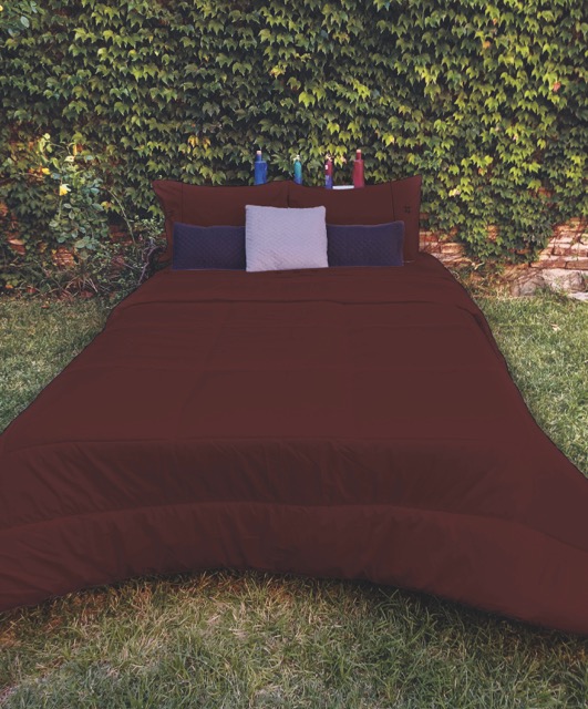 Acolchado Suprem Percal Rayado - Flor Giavanni