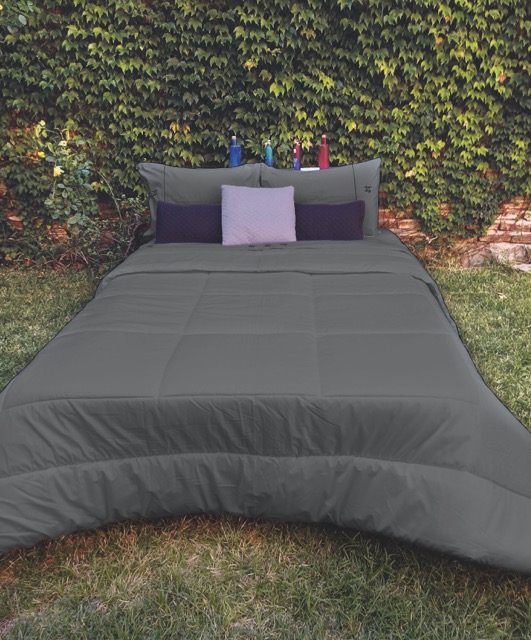 Acolchado Suprem Percal Rayado - Flor Giavanni