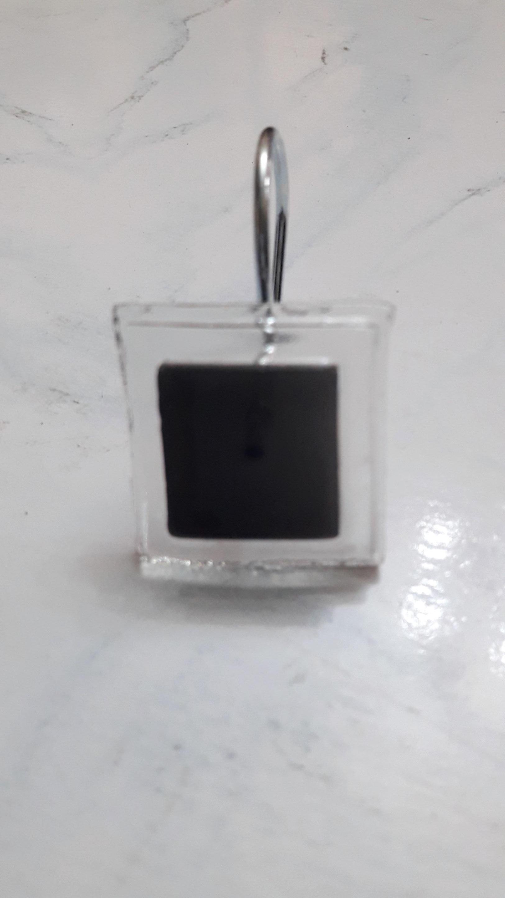 X12 Ganchos de Resina para Cortinas de Baño - Flor Giavanni