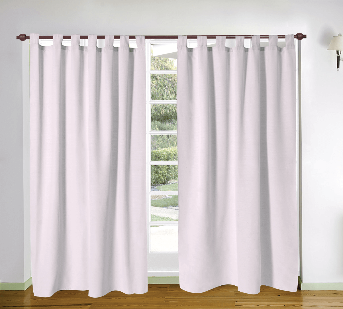 Cortina línea Madrás Larga 2 Paños - Dracar Noar