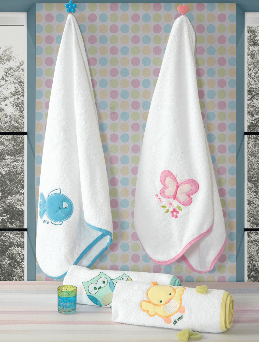 Toallón Bordado Extra Grande para Bebés