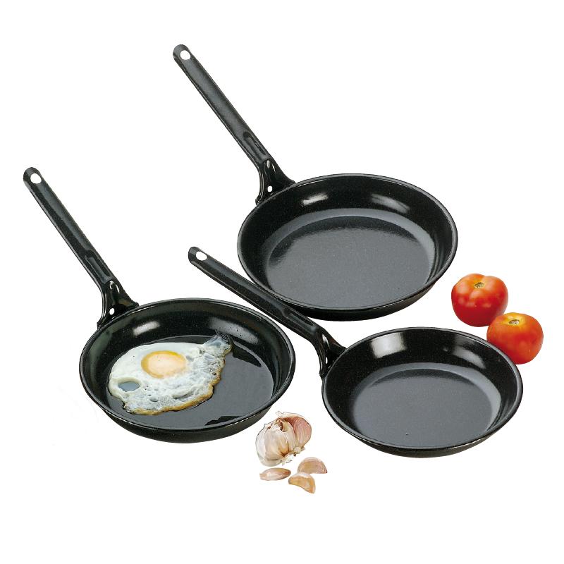 Sartén Enlozada Vitrificada: Resistencia Clásica