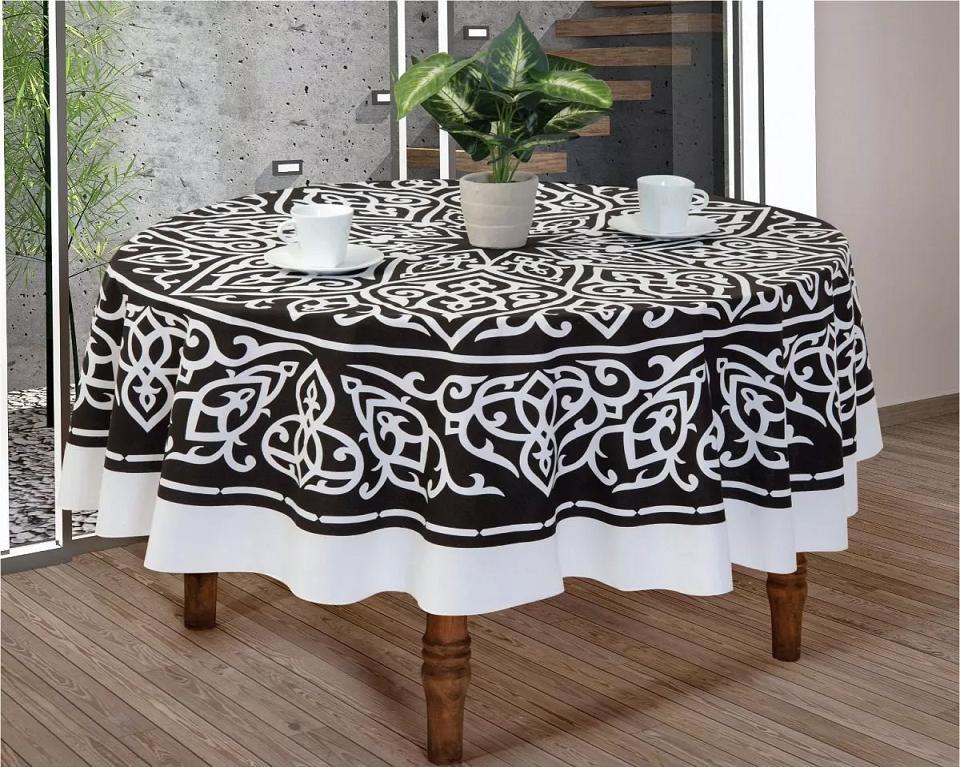 Mantel Redondo 1.80 Estampado