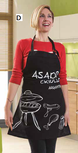 Delantal de Cocina Gabardina Estampada