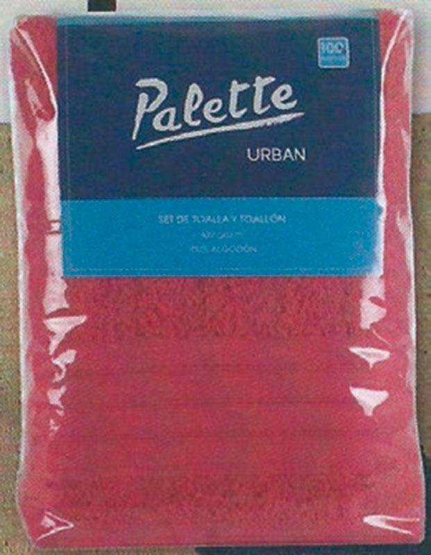 Juego de Toalla y Toallón 100% Algodón - Palette Boris