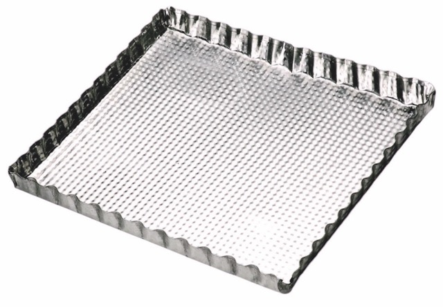 TARTERA CUADRADA LÍNEA REPOSTERA HOJALATA JOVIFEL