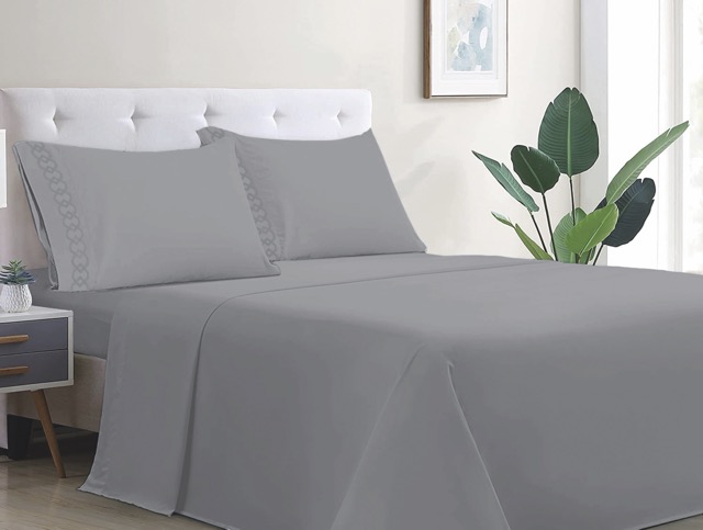 Juego de Sábanas Lujosa 800H con funda Bordada - Teka