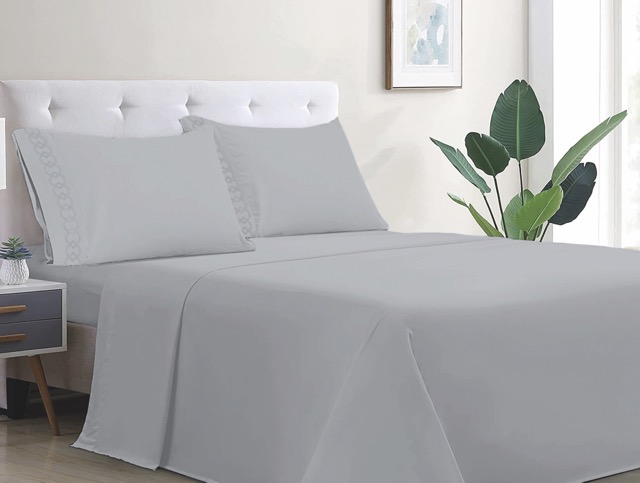 Juego de Sábanas Lujosa 800H con funda Bordada - Teka