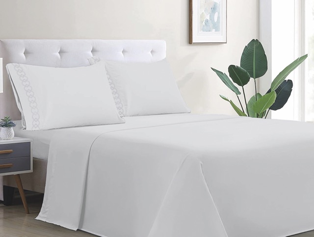 Juego de Sábanas Lujosa 800H con funda Bordada - Teka