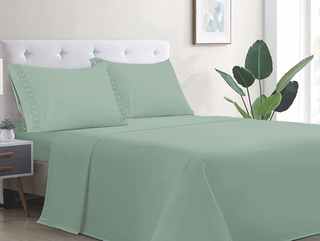 Juego de Sábanas Lujosa 800H con funda Bordada - Teka