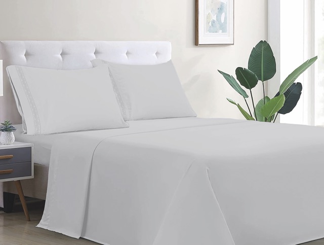 Juego de Sábanas Lujosa 800H con funda Bordada - Teka