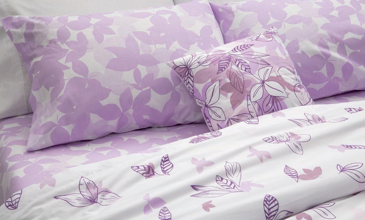 Juego de Sábanas Percal 144 Hilos - Palette línea Urban Fall