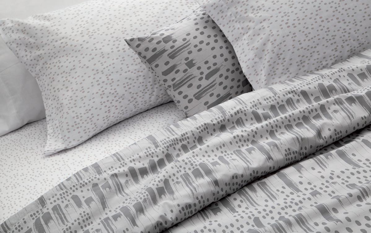 Juego de Sábanas Percal 144 Hilos - Palette línea Urban Storm