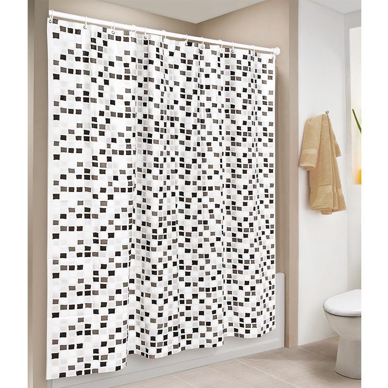 Cortina de Baño línea Venecita PVC