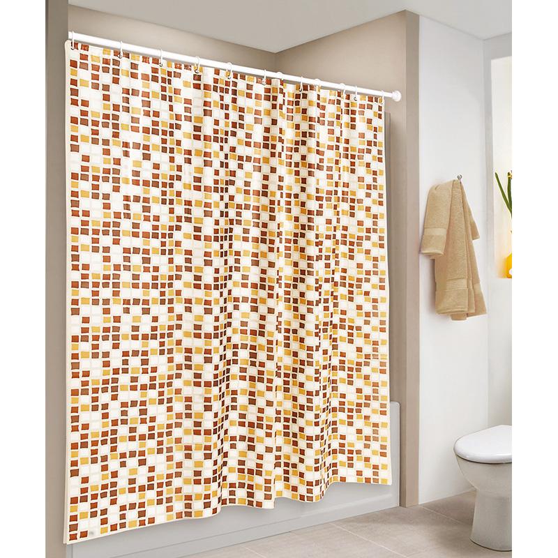 Cortina de Baño línea Venecita PVC