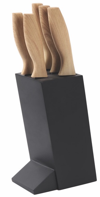 SET CUCHILLOS ACERO INOX X 6 PIEZAS CAROL