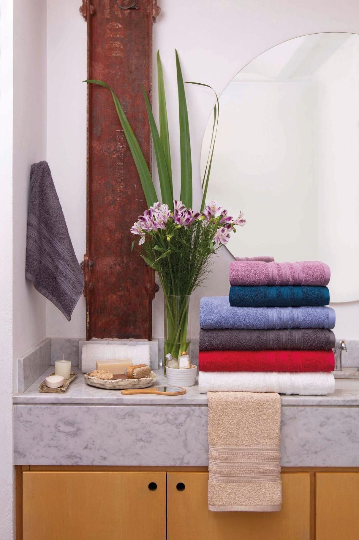 Juego de Toalla y Toallón 100% Algodón - Palette Boston