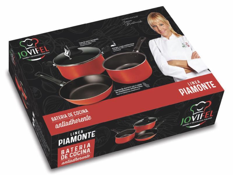 SET LÍNEA PIAMONTE 3 PIEZAS ANTIADHERENTE