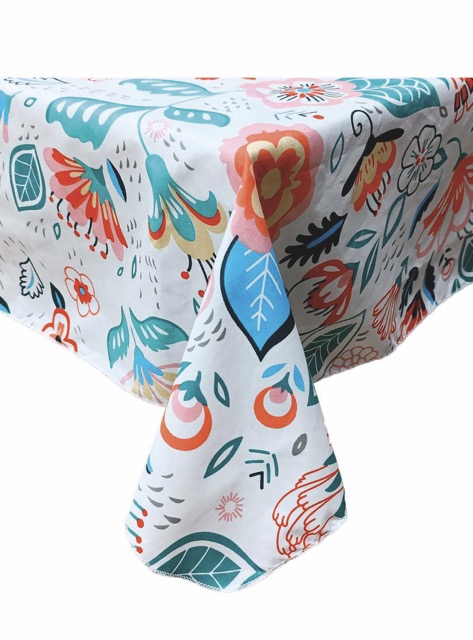 Mantel Microfibra Estampada
